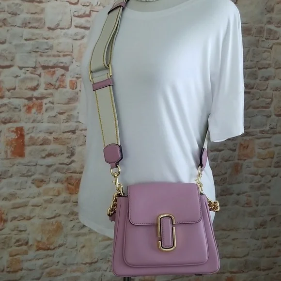 New Marc Jacobs The Mini J Marc Chain Satchel Bag